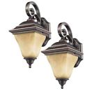 1000014557 -b3028b Outdoor Sku Hampton Weathered Bronze Bay 2-pack Lantern 1000014557 -b3028b Outdoor Sku Hampton Weathered Bronze Bay 2-pack Lantern
