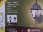 037487 Portfolio Outdoor 3-in-1 Lantern