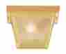 07044-pb Savoy House Lighting Exterior Outdoor Flush Mount Light