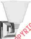 4150401-05 1-light Sea Gull Lighting Home Chrome Wall Mount Bath Sconce White Painted Etched Glass 785652242090 4150401-05 1-light Sea Gull Lighting Home Chrome Wall Mount Bath Sconce White Painted Etched Glass 785652242090