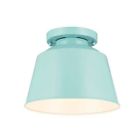 Ol15013shbl 1 Murray Gloss Feiss Freemont Mount Blue Flush Light Outdoor