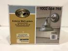 1002664793 Hampton Bay Galvanized Outdoor Barn Light Wall Mount 008938105736