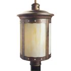 10034-01-41 10034-01 Forte Lighting Rustic Fluorescent Outdoor Post Light 093185027979