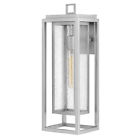 1005si Hinkley Republic Satin Nickel Outdoor Large Wall Mount 640665100501
