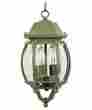 1036rp Maxim Crown Hill 3 Light 8 Inch Rust Patina Outdoor Hanging Lantern 783209103634