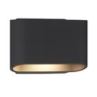 105055bk Bruck Lighting Eclipse Outdoor Flush Mount