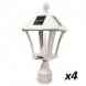 106f-ww Baytown 4 Sonic Solar Refurbished 3 Gama Lamp Lot 300k White