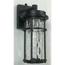 1085704 Allen Roth Black Led Outdoor Wall Light