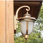 1088319 Unbranded Outdoor Antique Brass Glass Exterior Hanging Lantern Fixture 1088319 Unbranded Outdoor Antique Brass Glass Exterior Hanging Lantern Fixture