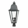 1103-c Elk Lighting Brookridge Charcoal Three Light Outdoor Post 748119028286 1103-c Elk Lighting Brookridge Charcoal Three Light Outdoor Post 748119028286