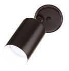 11711 Nicor Lighting Black Single Cylinder Bullet Outdoor Spotlight 767706001099