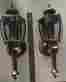 12746 Coach Light Hampton Bay Lot Of 2 Vintage Brass Outdoor Wall Mount