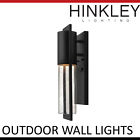 1326bk 1 Black Outdoor Dwell Sconce Lighting Light Hinkley