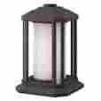 1397bk-gu24 Castelle Hinkley Lighting Outdoor Post Light In Black 640665139747