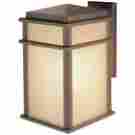 2906066 15-inch Feiss Mission Lodge One Light Outdoor Wall Lantern Corinthian Bronze 014817277227