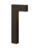 15014sk Hinkley Led Path Light Small Satin Black