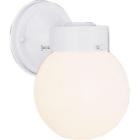 1527-6 Volume Lighting White Outdoor Wall Mount 016963413535 1527-6 Volume Lighting White Outdoor Wall Mount 016963413535