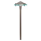 15817azt27r Kichler Glass And Metal Outdoor Path Light