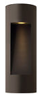 1660-led 1660bz-led Luna Hinkley Lighting Bronze Led Outdoor Wall Sconce Ada Compliant 640665166071