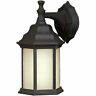 17004-01-04 Forte Lighting Black High Fluorescent Cast Aluminum Outdoor 093185003553