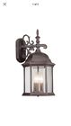 1708-03-28 Forte Lighting Outdoor Sconce 093185004888