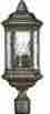 1721bg Hinkley Lighting Regal Outdoor Post Light In Black Granite