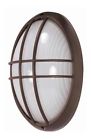 178719 Id Bulk 13 . Large Oval Cage 1 Light - Outdoor Head