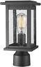 1803ew1-p Emliviar Outdoor Post Light Fixtures Pillar In Black 711181262926