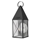 1845bk Hinkley York Black Large Outdoor Wall Light 640665184501