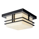 49206bkfl 2 Light Transitional Kichler Fluorescent Outdoo 49206bkfl 2 Light Transitional Kichler Fluorescent Outdoo