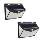 Yd621855873gds 2 Pack Led Solar Wall Light Pir Waterproof Outdoor 208led 400lm Yard