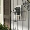 20065b1 Emliviar Exterior Wall Light Outdoor Sconce Black Finish 669818878272