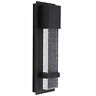 202955a Eglo Venecia Matte Black Led Outdoor Wall Mount 9008606180202