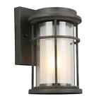 203023a Eglo Helendale Single Light Tall Outdoor Wall Sconce 9008606181254
