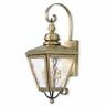 2031-01 Livex Lighting Cambridge Antique Brass Outdoor Wall Lantern 847284051805 2031-01 Livex Lighting Cambridge Antique Brass Outdoor Wall Lantern 847284051805