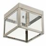 20588-91 Livex Lighting Nyack Brushed Nickel Outdoor Ceiling Mount 847284056381 20588-91 Livex Lighting Nyack Brushed Nickel Outdoor Ceiling Mount 847284056381