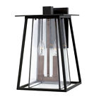 2104bk Hinkley Walker Black Outdoor Medium Wall Mount 640665210422