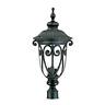 2127bk Acclaim Naples Collection Post Outdoor Light Fixture Matte Black