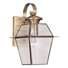 2181-01 Livex Lighting Outdoor Wall Lantern Fixture Hanging Hand 847284003965