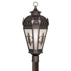 2197-07 Livex Lighting Berkshire Bronze Outdoor Post Light 847284009325