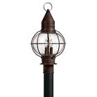 2207sz Hinkley Cape Cod Small Sienna Bronze Outdoor Post 640665220728