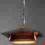223411 Signature Hardware Rustic Hanging Chain Pendant In Burled Copper
