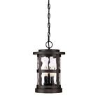 22734-sb Designers Fountain Terraze Satin Bronze Outdoor Hanging Lantern 046335045262