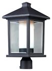 2277603 Black Post Light Id