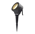 231515 Slv Sitra Anthracite Degree Spike Garden Spot Light 4024163127905
