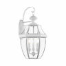 2351-03 Livex Lighting White Outdoor Wall Lantern 847284009707