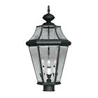 2364-04 Livex Lighting Georgetown Black Outdoor Fixture 847284010048 2364-04 Livex Lighting Georgetown Black Outdoor Fixture 847284010048