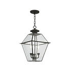2385-04 Livex Lighting Westover Black Outdoor Chain Hang 847284027206