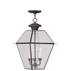 2385-07 Livex Lighting Westover Bronze Outdoor Chain Hang 847284027213