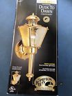 248520 Hampton Bay Coach Polished Brass Outdoor Light Beveled Glass New 248520 Hampton Bay Coach Polished Brass Outdoor Light Beveled Glass New
